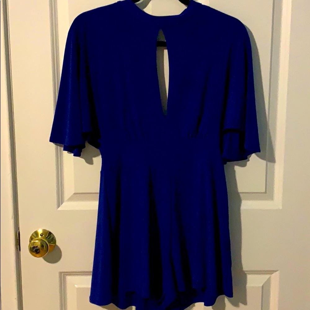 Blue romper